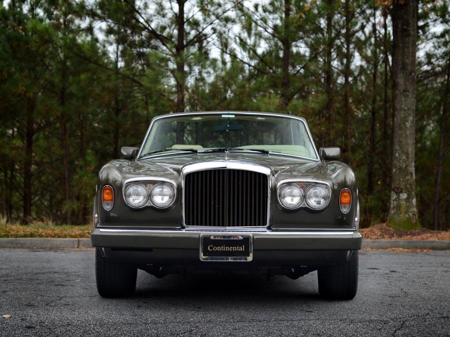  Bentley Continental Convertible 1984 года  (фото 3 из 11)